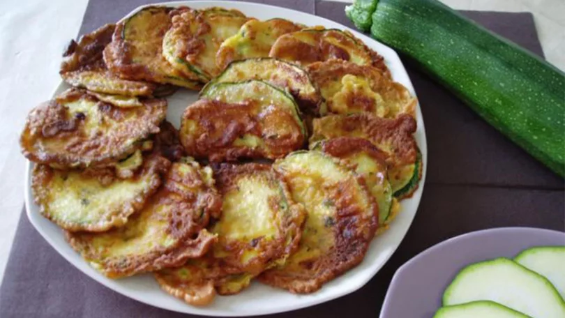 Beignets de courgettes au basilic