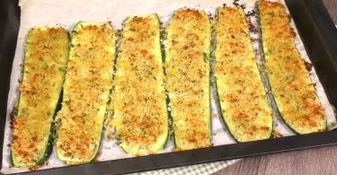 Courgettes au four gratinées à la sicilienne