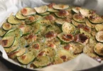 Courgettes gratinées enrichies de fromage et d’épices
