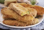 Courgettes panées parmesan au four