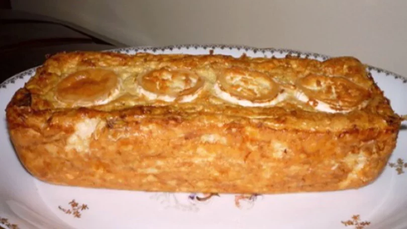 Gâteau de courgette au chèvre