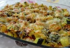 Gratin de courgettes à la viande hachée