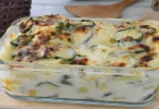 Gratin de courgettes et pommes de terre au four