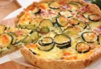 Quiche aux courgettes et aux 2 fromages