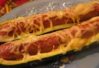 Recette courgettes hot-dog très savoureux