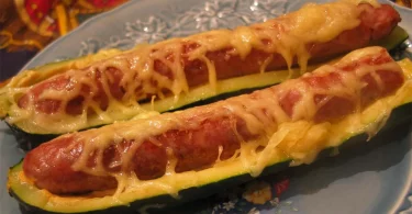 Recette courgettes hot-dog très savoureux