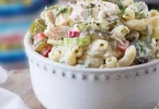 Salade de macaroni version de luxe