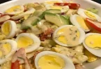 Salade de pommes de terre aux œufs