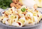 Salade d'endives aux pommes et aux noix