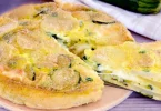 Tortilla pommes de terre et courgettes