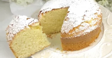 Gâteau nuage sans farine et sans beurre