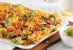 Nachos aux légumes grillés