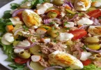 Salade composée de pommes de terre