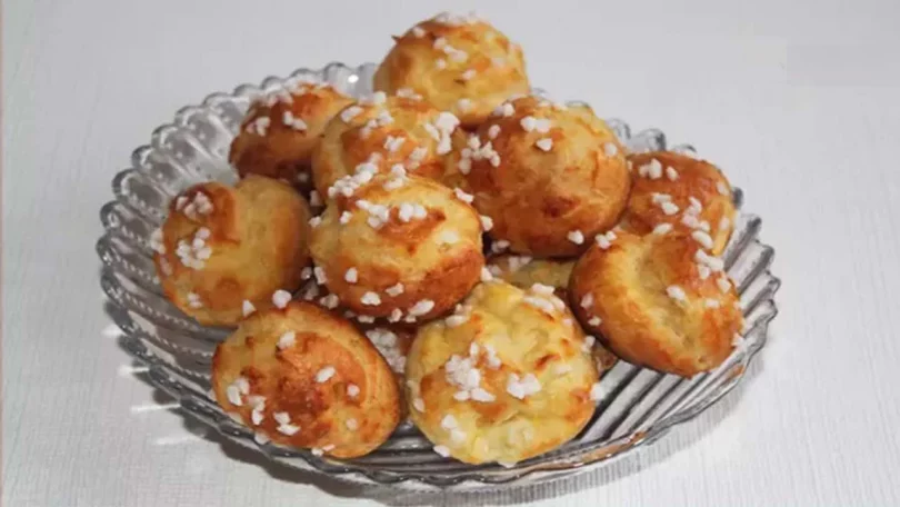 Chouquettes à la crème pâtissière