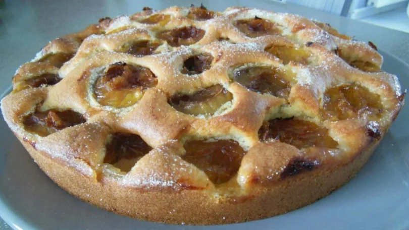 Gâteau aux Prunes Reine Claude Facile à Réaliser